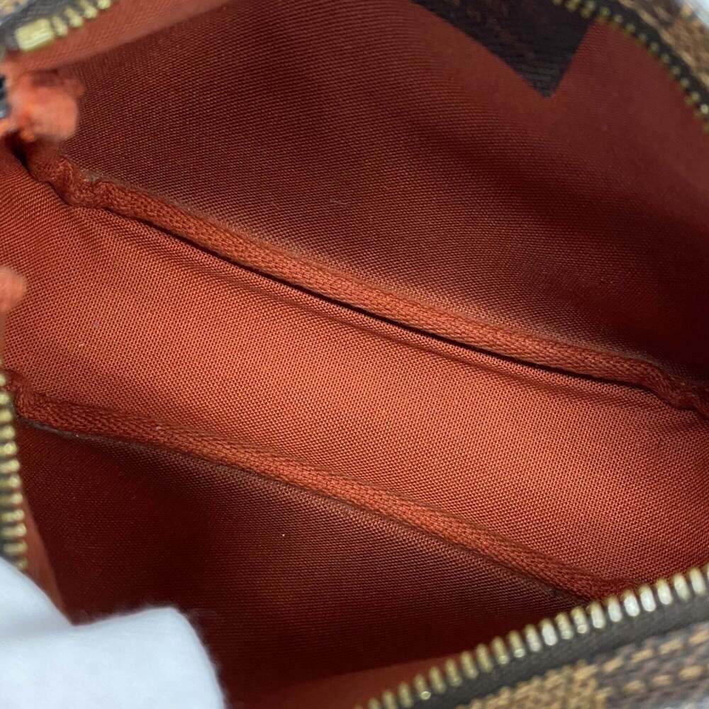 LOUIS VUITTON Brown Damier Pouch - Picture 4 of 10